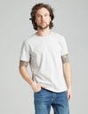 T-shirt with untreated edges